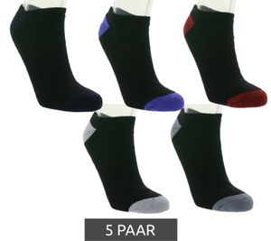 5 pairs of SOCKSWEAR cotton socks, sneaker socks, full terry socks NAN 7673818 black/red/blue/grey 5 pairs of SOCKSWEAR cotton socks, sneaker socks, full terry socks NAN 7673818 black/red/blue/grey