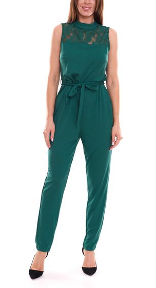 Aniston SELECTED overall sleeveless women's summer jumpsuit 82411429 green