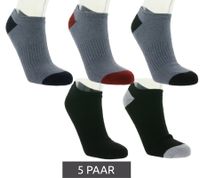 5 Paar SOCKSWEAR Baumwoll-Strümpfe Sneaker-Socken Voll-Frottee Socken NAN 7673818 Schwarz oder Mehrfarbig