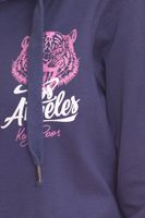 KangaROOS Veste de survêtement pour femme, veste mi-saison élégante, veste à capuche 60066607 bleu