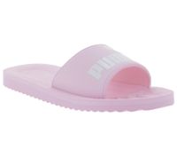PUMA Purecat Bade-Latschen für Damen und Herren Sommer-Schlappen mit EVA-Sohle 360262 Schwarz, Weiß oder Rosa
