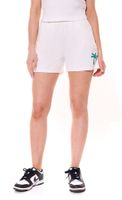 LTB Gonene women's shorts, short summer pants with palm embroidery, sweat pants, blue or white LTB Gonene women's shorts, short summer pants with palm embroidery, sweat pants, blue or white