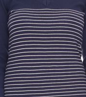 AjC robe pull pour femme robe midi à rayures robe en maille 10089317 bleu AjC robe pull pour femme robe midi à rayures robe en maille 10089317 bleu