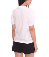 2er Pack AjC Blusen luftige Damen Hemd-Blusen in zwei Farben mit Knopfleiste Blau/Weiß 2er Pack AjC Blusen luftige Damen Hemd-Blusen in zwei Farben mit Knopfleiste Blau/Weiß