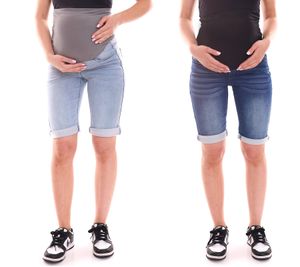 short de grossesse été femme neuf 9 mois short de grossesse confortable pantalon court d'été bleu/gris ou bleu/noir short de grossesse été femme neuf 9 mois short de grossesse confortable pantalon court d'été bleu/gris ou bleu/noir