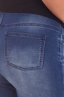 neun 9 monate Damen Sommer Umstands-Shorts bequeme Schwangerschafts-Shorts Sommer-Hose Blau/Grau oder Blau/Schwarz