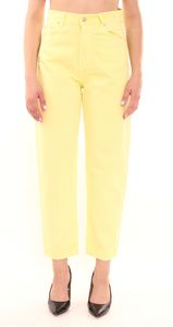 LTB Shena women's jeans fashionable 7/8 trousers in 5-pocket style loose fit 81562566 yellow