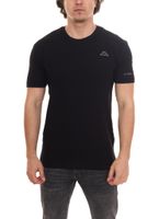 Lot de 10 chemises en coton pour hommes Kappa, chemise à col rond avec petit patch logo, chemise à manches courtes, T-shirt, pack économique 711169 blanc, bleu ou noir Lot de 10 chemises en coton pour hommes Kappa, chemise à col rond avec petit patch logo, chemise à manches courtes, T-shirt, pack économique 711169 blanc, bleu ou noir