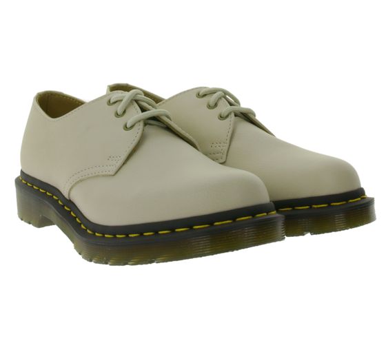 Dr. Martens 1461 VIRGINIA women's low shoes, real leather shoes, Oxford shoes 24256292 beige