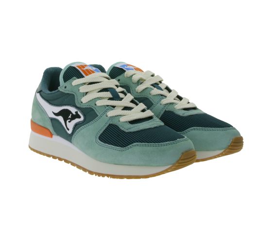 KangaROOS AUSSIE NEO CRAFT women's leisure sneakers with Ortholite sole everyday shoes 47296 000 4186 green
