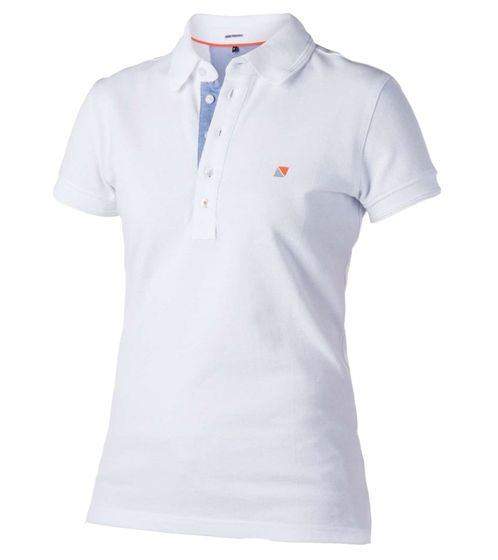MAGIC MARINE Gust Damen Polo-Shirt Baumwoll-Shirt 210 g/ m² Polo-Hemd 15104170510 100 Weiß