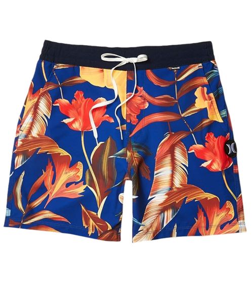Hurley Fat Cap men's swim shorts, quick-drying swim shorts AV8262 419 blue/multicolored