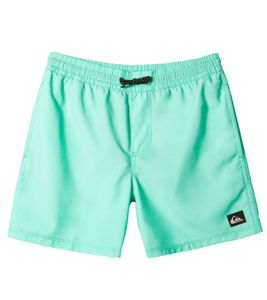 Quiksilver Everyday Solid Volley children's swim shorts, short swimming pants with brand logo EQBJV03331 mint green