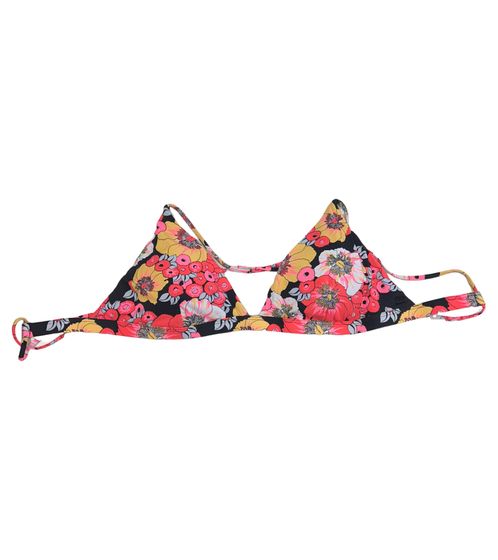BILLABONG S.S Cross Back women's bikini top with floral pattern swim top W3ST06 4709 Colorful