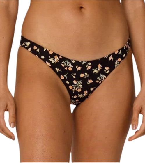 BILLABONG Sweet Side women's swimwear bikini bottoms with floral pattern S3SB36 3920 Black/Multicolored