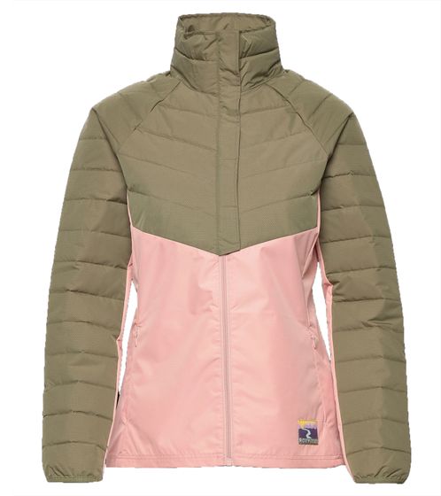 ROXY Ticket to Ride veste matelassée pour femme, veste de transition durable, veste de pluie ERJJK03505 MGD0 vert/rose