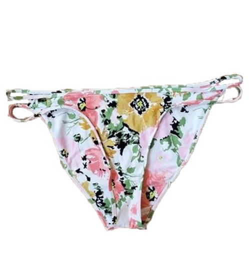 VOLCOM Counting Down women's bikini bottoms with floral all-over design and side cut-outs Bikini bottoms O2212102 MLT Colorful