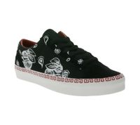 VANS Style 36 women's genuine leather sneakers, fashionable low-top shoes with rabbit print VN0A54F6BM81 black/white