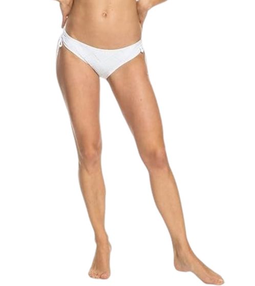 ROXY Quiet Beauty Damen Bikini-Slip weiche Badehose Bademode ERJX404333-WBB0 Weiß