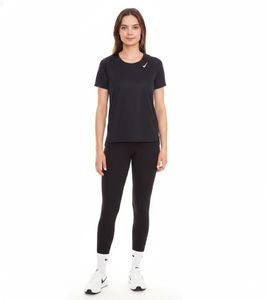 NIKE Dri-FIT Race T-shirt femme chemise de fitness à manches courtes chemise de sport aérée DD5927 010 noir