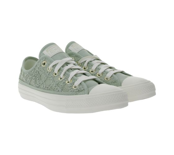 Converse Chuck Taylor All Star OX women's skater shoes, cool low-top sneakers A06226C green