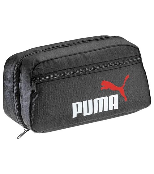 PUMA functional toiletry bag practical cosmetic bag with integrated hook 90303 24 Black