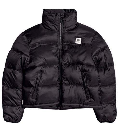 ELEMENT Alder Arctic Quilted women's jacket, lined quilted jacket with stand-up collar U3JKA5-3732 Black
