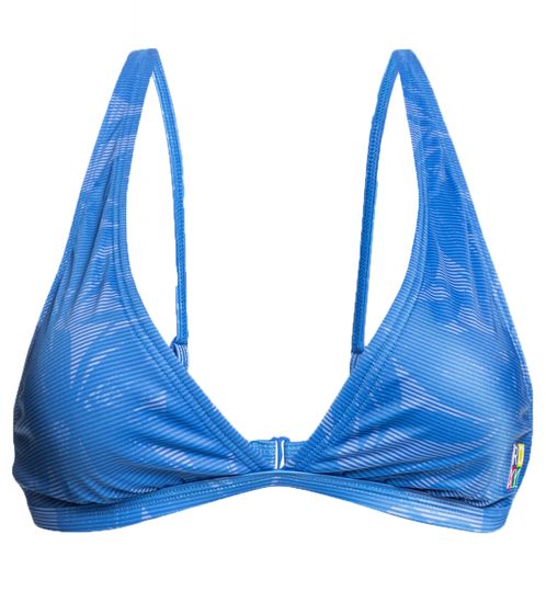 ROXY POP Surf haut de bikini triangle pour femme avec imprimé all-over ERJX304397 XWBB bleu