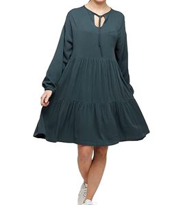 MAZINE Eden Damen Sommer-Kleid nachhaltiges und veganes Midi-Kleid 21334206 Grün