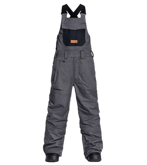 HORSEFEATHERS Medler pantalon de neige pour enfants pantalon de snowboard résistant aux intempéries OK053B gris