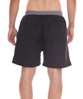 urban ace men's swim shorts, quick-drying swim shorts with drawstring without inner briefs, blue, black/red or black/gray