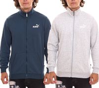 PUMA Men Ess 2 Col Track Jacket nachhaltige Herren Sweat-Jacke Trainings-Jacke Baumwolle 679632 Grau oder Blau PUMA Men Ess 2 Col Track Jacket nachhaltige Herren Sweat-Jacke Trainings-Jacke Baumwolle 679632 Grau oder Blau