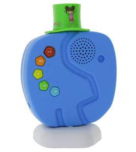 TechniSat Technifant audio player Bluetooth speaker for children including night light with MP3 recordable hat and powerful battery blue