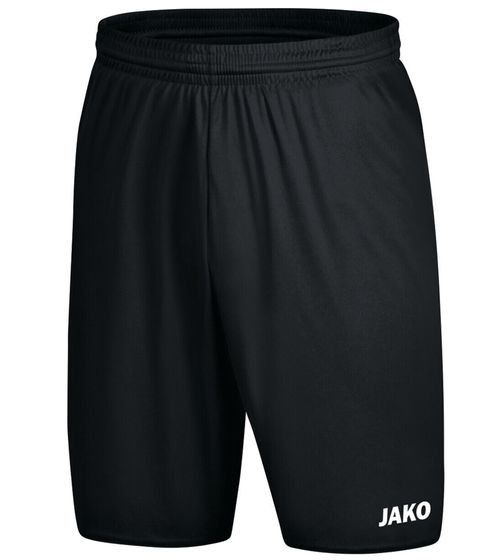 JAKO Manchester 2.0 short d'entraînement short de sport pour hommes sans slip intérieur fitness 4400 06 noir