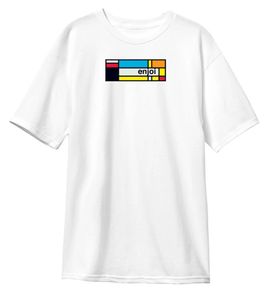 Enjoi Modern Art Premium Herren T-Shirt modisches Baumwoll-Shirt mit Logo Druck 20017896 Weiß