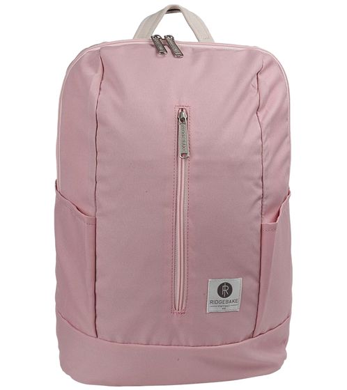 RIDGEBAKE Small Vert Rucksack mit Front-Fach Tages-Tasche 14 Liter 1-178-ROS Rosa