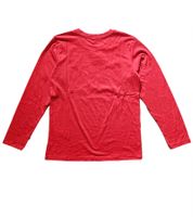 Bench. Maglione per bambini in cotone con grande scritta del marchio, maglietta a maniche lunghe 499830 rosso