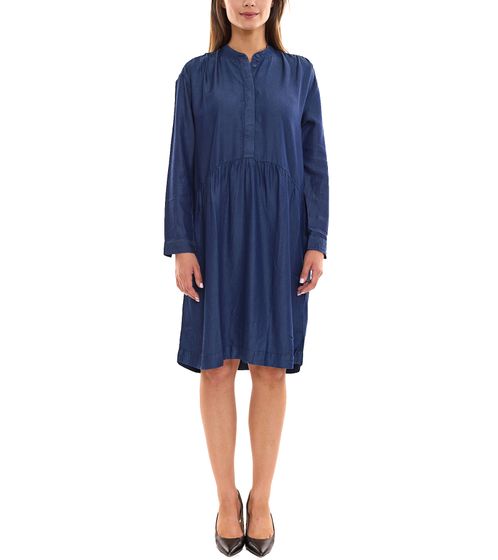 TOM TAILOR Jeanskleid lässiges Damen Lyocell-Kleid Sommer-Kleid 74411645 Blau