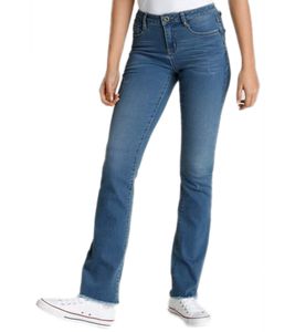 ALIFE AND KICKIN NualaAK jean taille moyenne pour femme pantalon en coton pantalon bootcut 81332265 bleu
