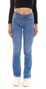 ALIFE AND KICKIN NualaAK jean taille moyenne pour femme pantalon en coton pantalon bootcut 81332265 bleu