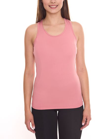 OXIDE Damen Fitness-Shirt Lauft-Top Sport-Top Sommer-Top Tank-Top Sport-Ausrüstung 7450182 Lachsrosa