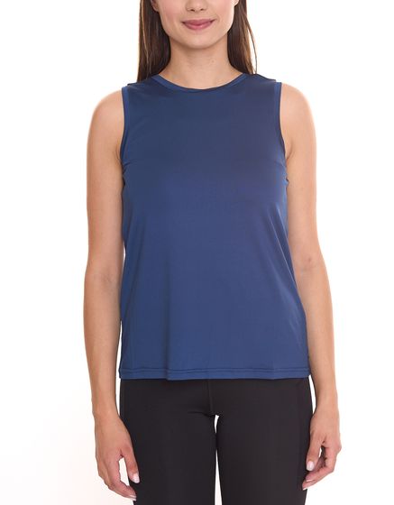 OXIDE Damen Sport-Top Sommer-Top Tank-Top Sport-Ausrüstung 7450184 Dunkelblau