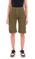 PLEASE short femme en tissu short à nouer bermuda pantalon d'été rouge, blanc ou kaki