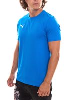 Pack of 6 Puma TeamGOAL 23 Casual men's cotton shirts with logo embroidery, plain T-shirts in red, grey, green, white or light blue