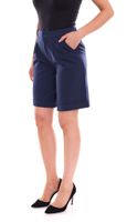 AjC short de costume femme, short élégant, bermuda mode noir ou bleu foncé