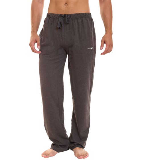 HARVEY MILLER POLO CLUB men's pajama pants cotton pants thin sleep pants with pockets loungewear HRM4497 189 gray