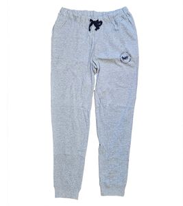 HARVEY MILLER POLO CLUB Herren Pyjamahose Baumwoll-Hose dünne Schlaf-Hose mit Taschen Loungewear HRM4257 Hellgrau