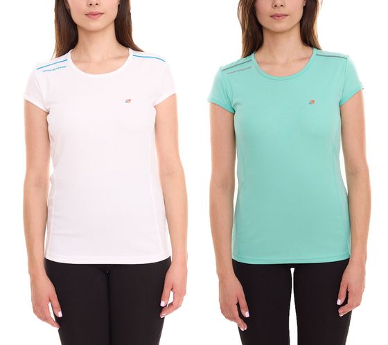 MAGIC MARINE Altair Tee Damen mit QuickDry Funktionsshirt 200g/m2 Fitness-Shirt 15105160525 Sport-Shirt Pool-Blau oder Weiß