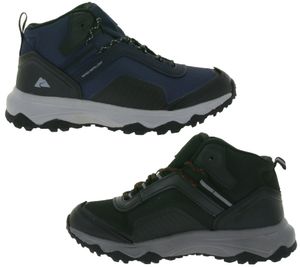 OZARK TRAIL Camp chaussures en cuir hydrofuges pour femmes et hommes chaussures de randonnée chaussures de trekking chaussures d'extérieur noir ou bleu/noir