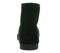 Disney women's and children's autumn shoes with glitter Mickey Mouse head lined transition shoes 73193600 Black